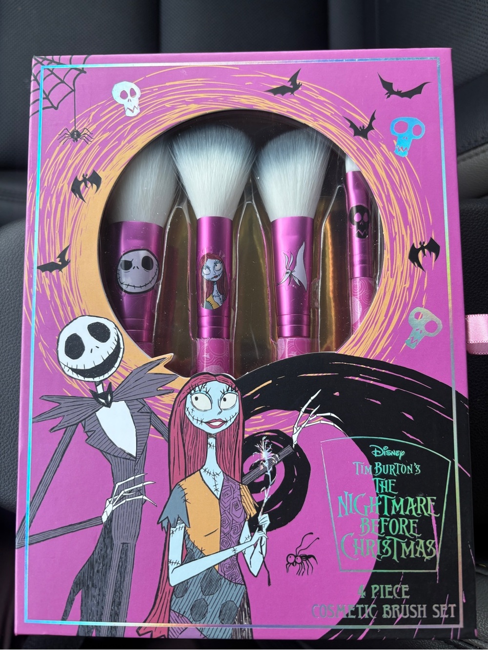 Disney The Nightmare Before Christmas Purple Makeup Brush Set